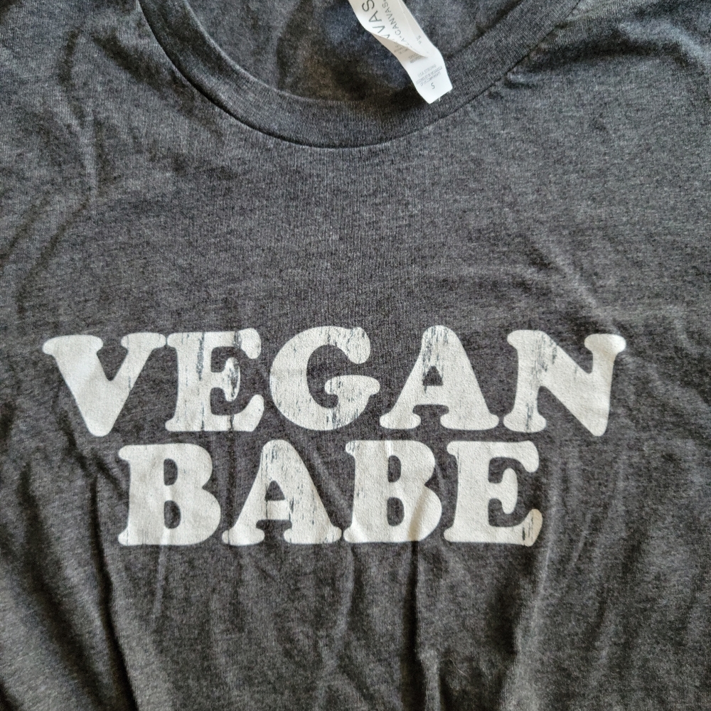 Vegan t-shirt size small